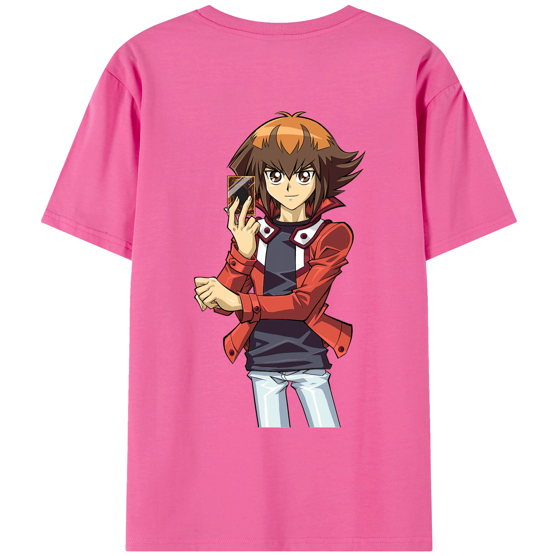遊☆戯☆王 Yu-Gi-Oh! レディース半袖Tシャツ(バックプリント)